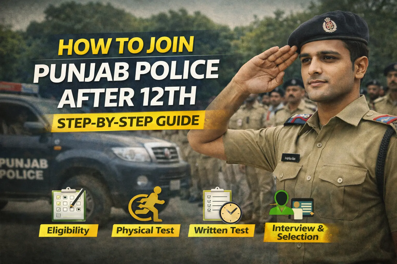How to Join Punjab Police After 12th: Complete Step-by-Step Guide