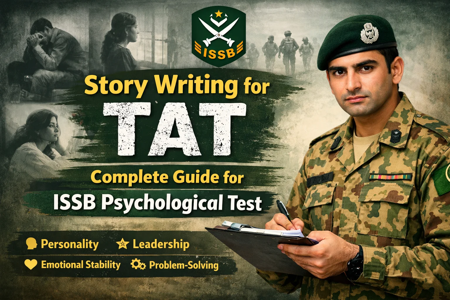 Story Writing for Thematic Appreciation Test (TAT) Complete Guide for ISSB Psychological Test