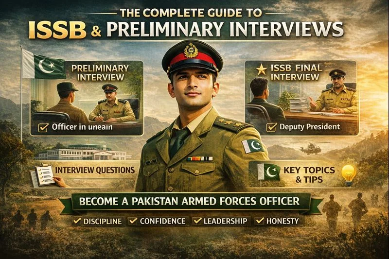 THE COMPLETE GUIDE TO ISSB & PRELIMINARY INTERVIEWS