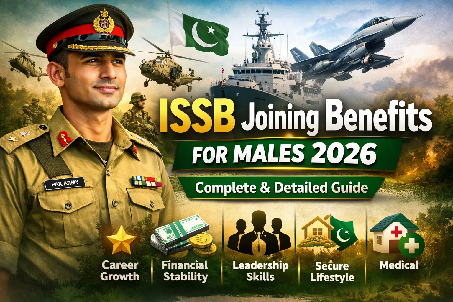 ISSB Joining Benefits for Males 2026 – Complete Guide
