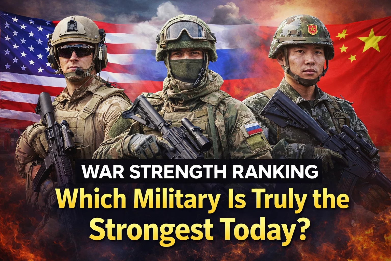 War Strength Ranking: Which Military Is Truly the Strongest Today?