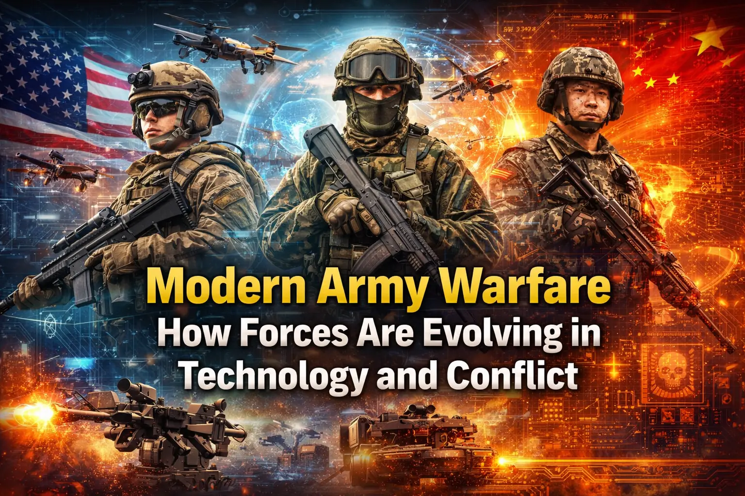 Modern Army Warfare: How Forces Are Evolving in the Age of Technology and Global Conflict