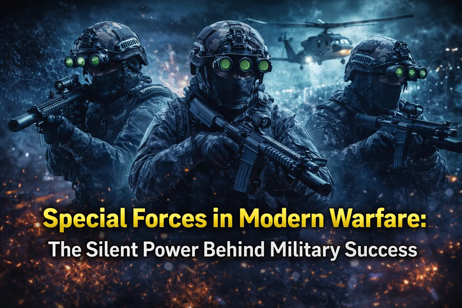 Special Forces in Modern Warfare: The Silent Power Behind Military Success