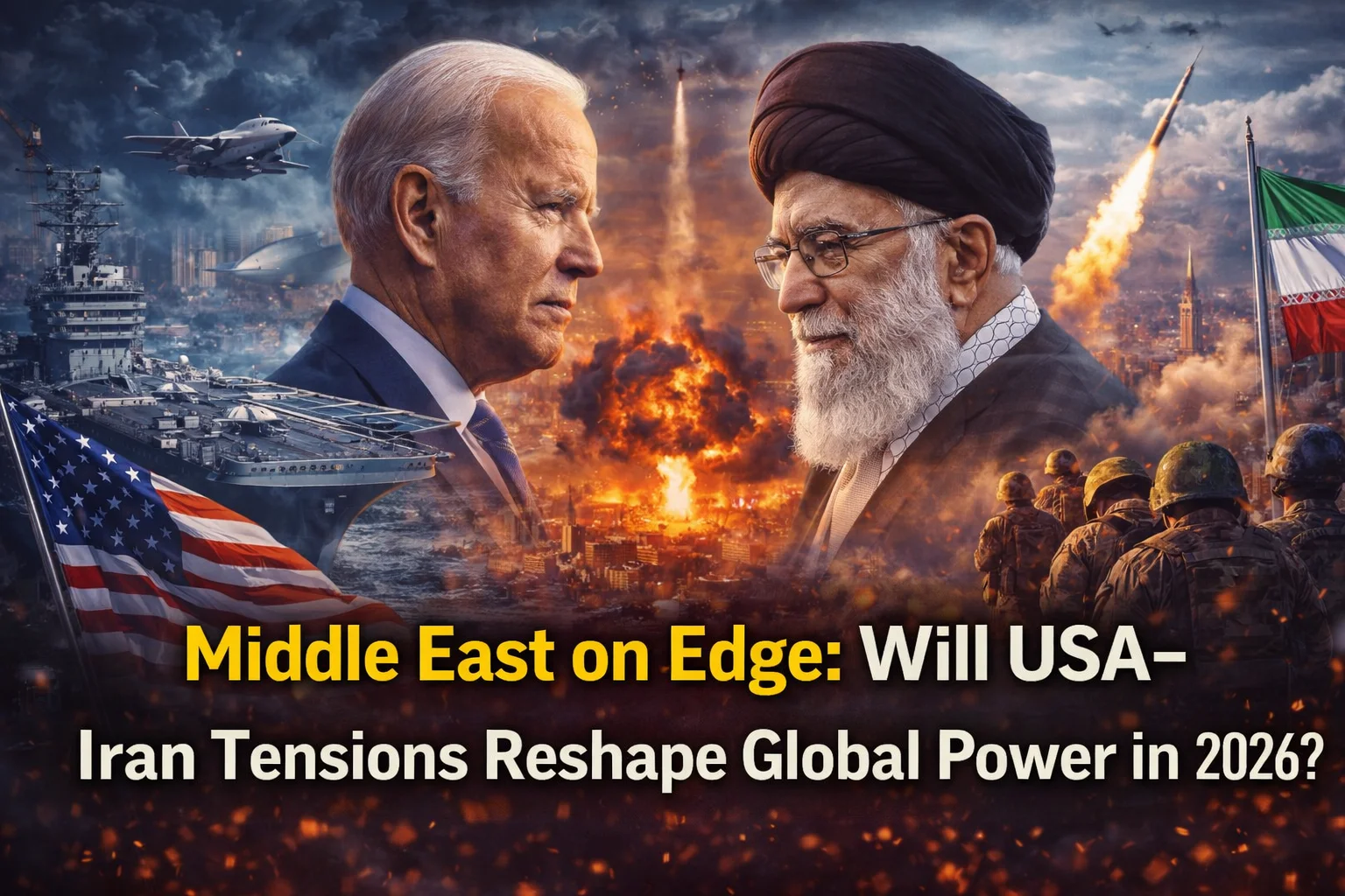Middle East on Edge: Will the USA–Iran Tensions Reshape Global Power in 2026?