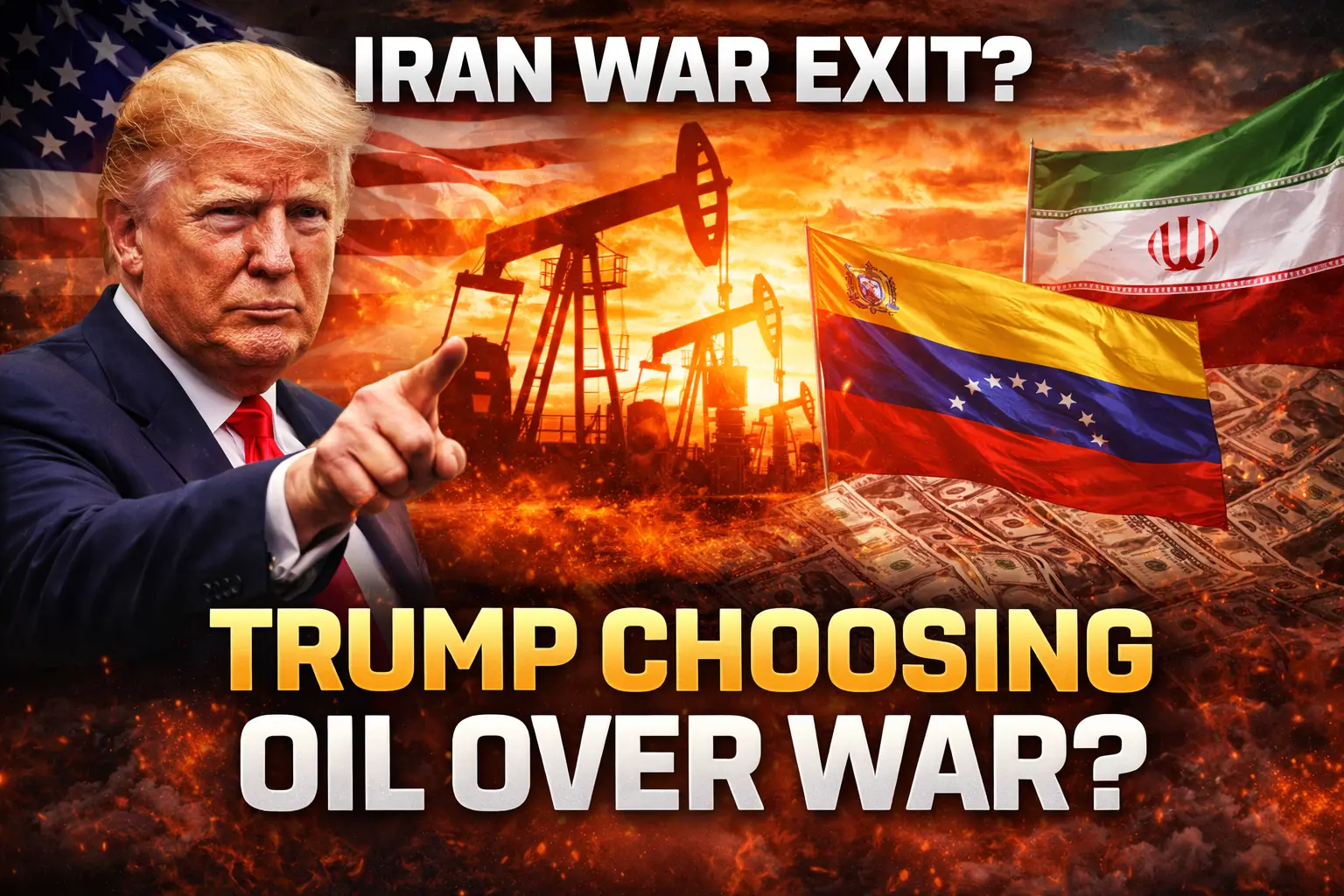 Oil Over War? Inside the Hidden Strategy Behind U.S. Iran Exit Talks