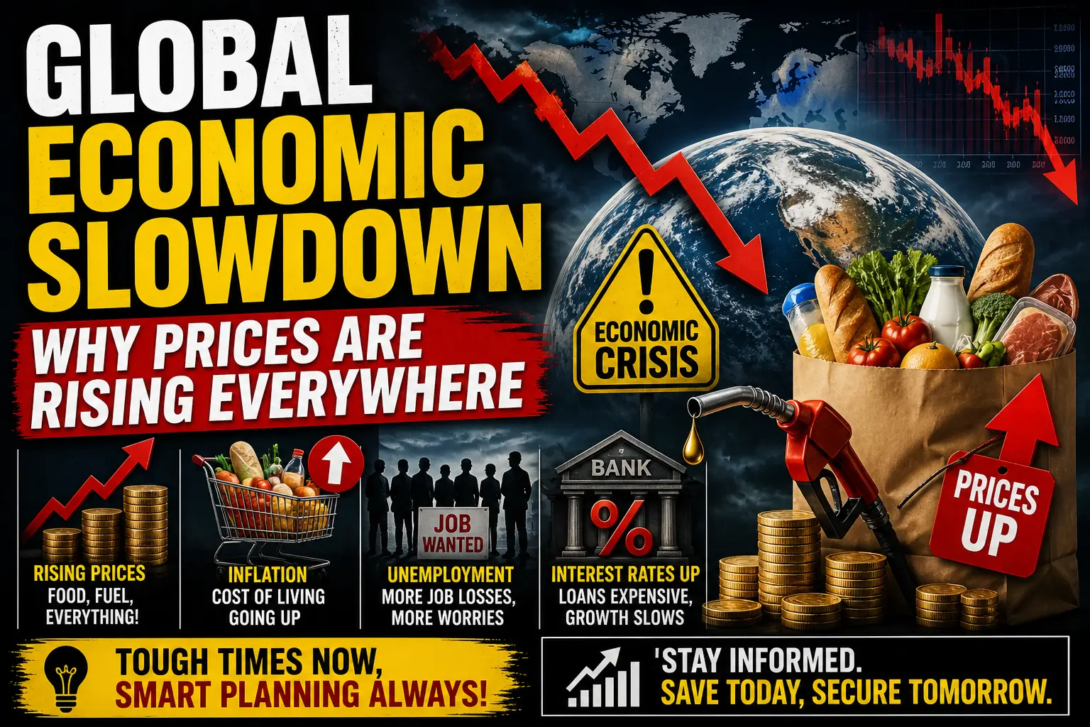 Global Economic Slowdown – Why Prices Are Rising Everywhere