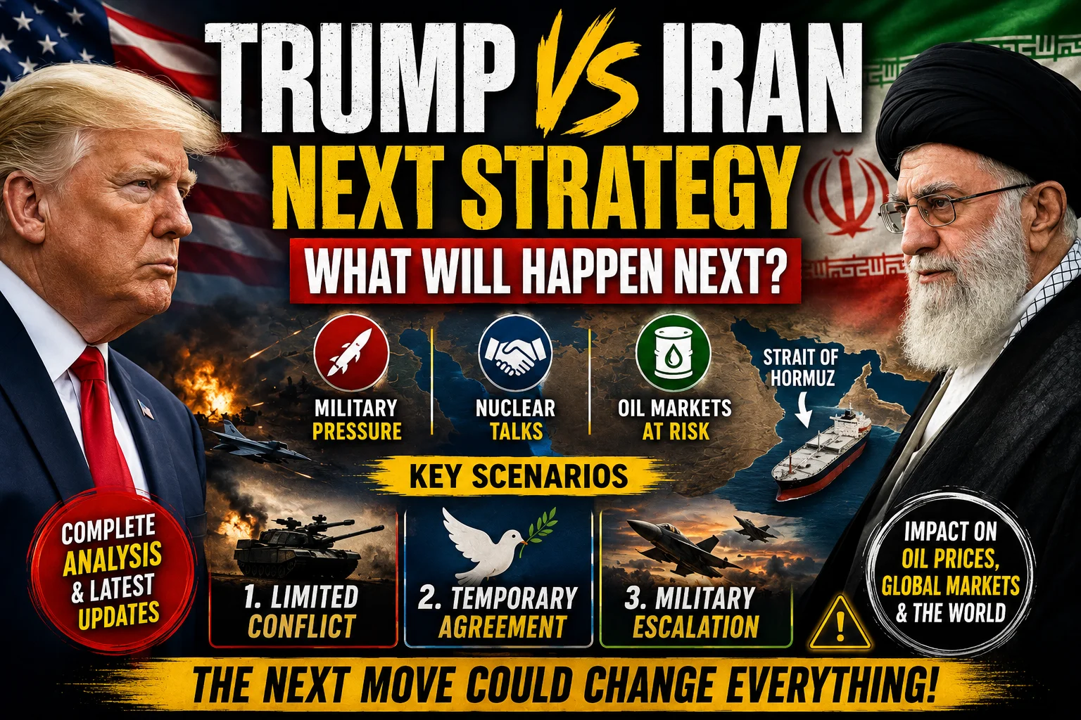 Trump vs Iran in 2026 – What Is the Next Strategy and What Could Happen Next?